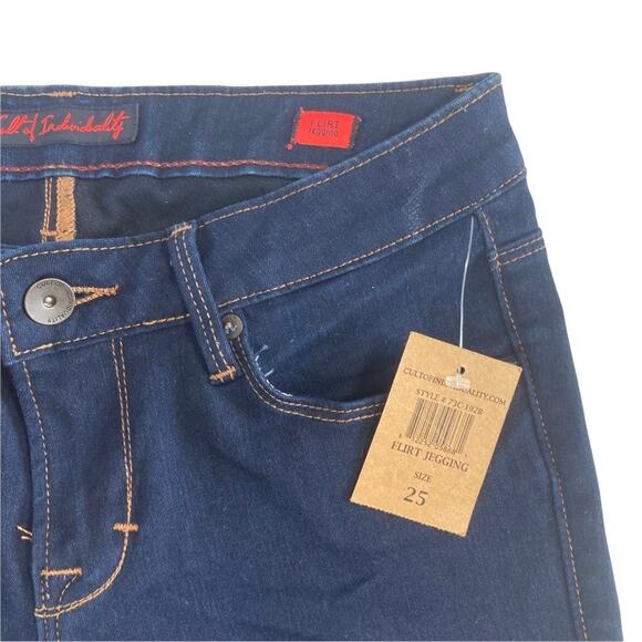 Cult of Individuality Flirt Jeggings Jeans Size 25 - Picture 5 of 7